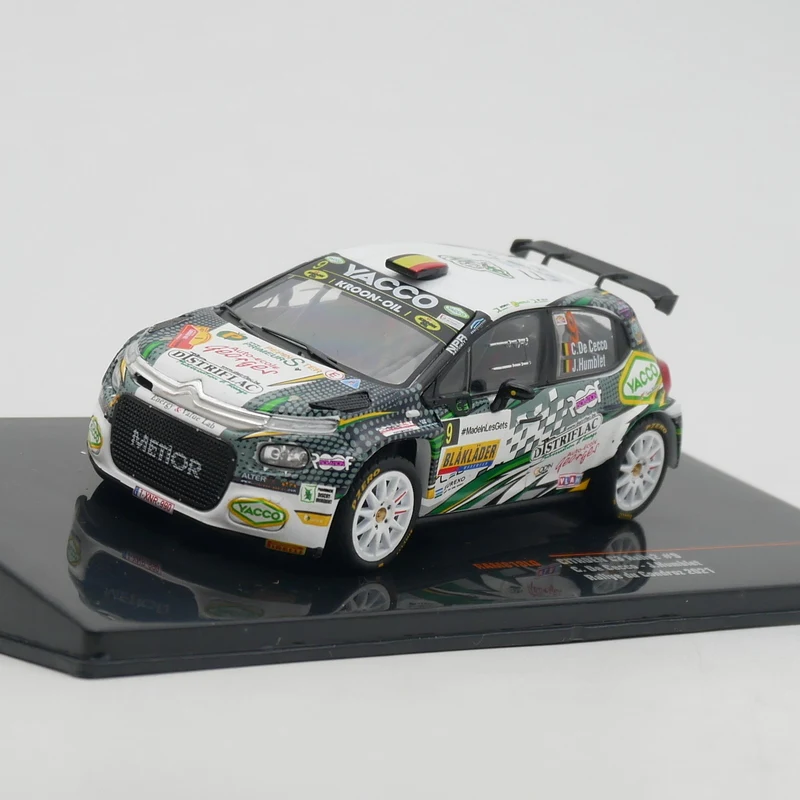 Ixo 1:43 Scale Diecast Alloy Citroen C3 WRC 2021 Toys Cars Model Classic Nostalgia Adult Gift Collection Souvenir Static Display