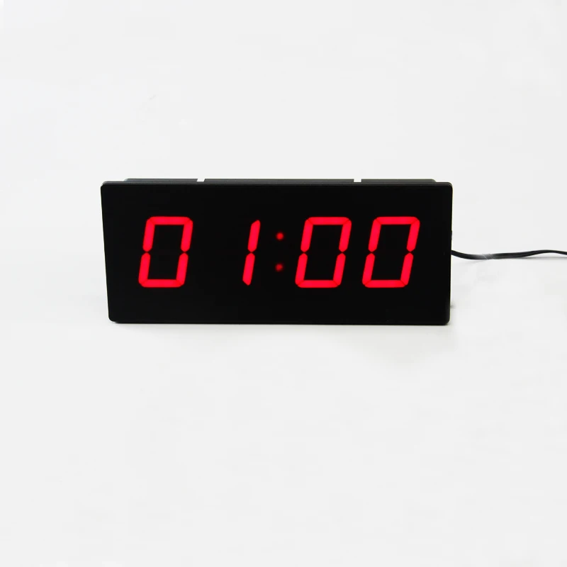 CP01 High Precision Digital Push Button Control RED LED Display Customized Color 10-Second Challenge  ABS Material