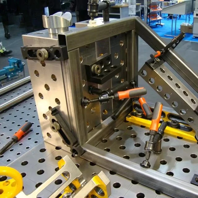 High Quality 3D/2D Multifunctional Robot Welding Table D16 D28 0.5mm Plasma Nitrided CE Certified for Construction New