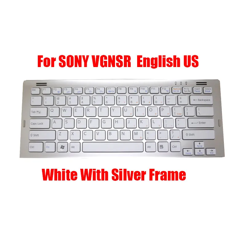 English US Laptop Keyboard For SONY VGN-SR VGNSR 148088322 148088021 81-31405001-05 New