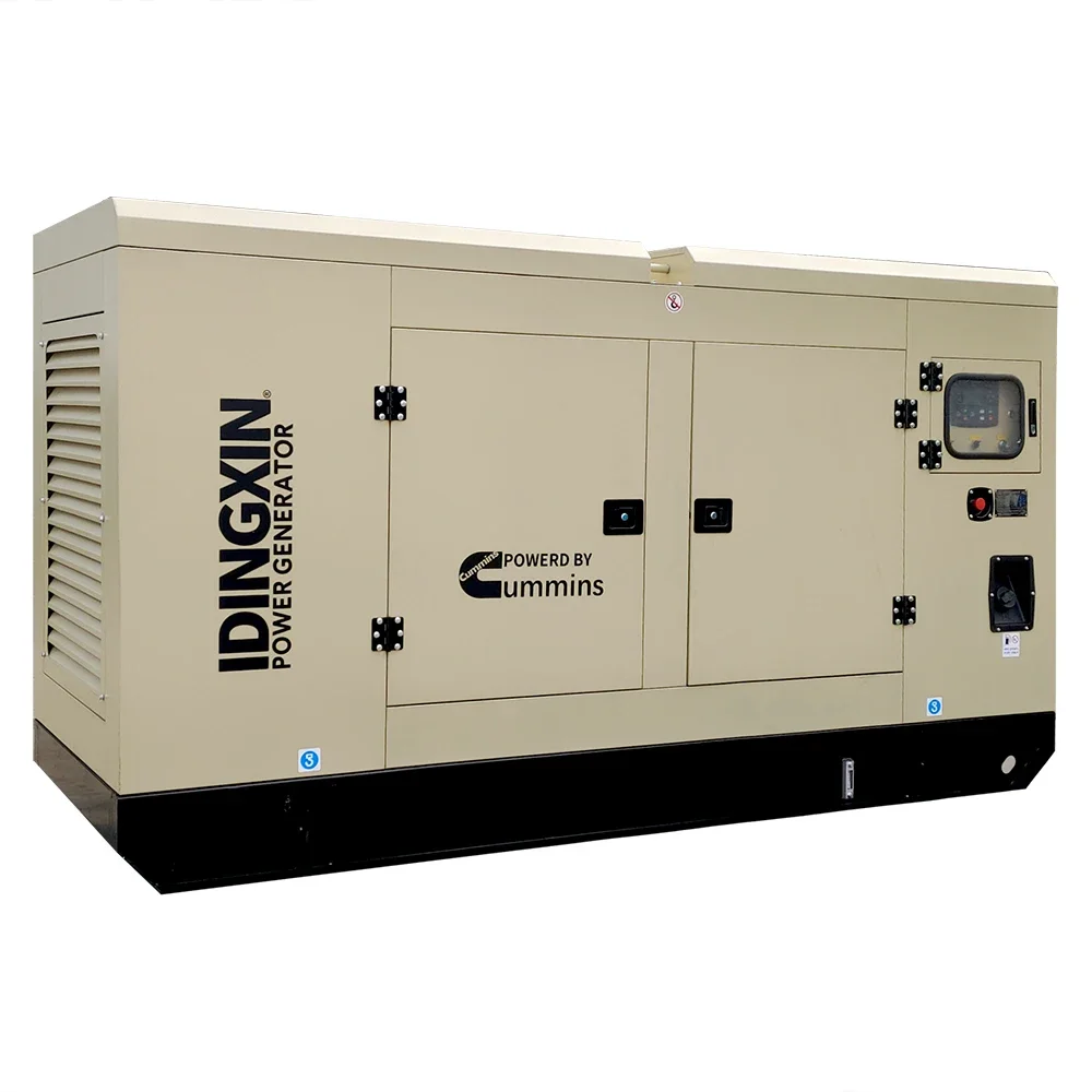 مولدات الديزل الكهربائية المولودة 30kw50kva 100kva 120kva 150kw مجموعة المولدات الصامتة للغاية