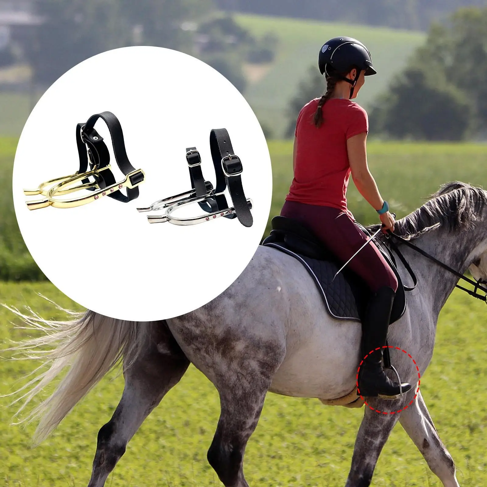esporas-decorativas-de-strass-para-cavalos-com-correias-duraveis-para-treinamento-equestre-adestramento-e-entretenimento
