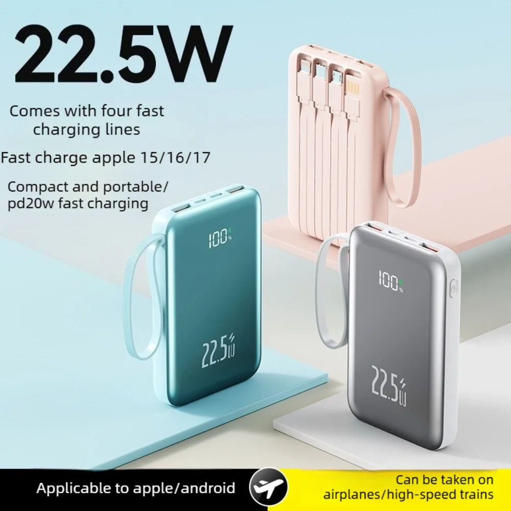 

20000mAhs Power Bank Portable Fast Charging External Battery Charger for Xiaomi, Apple & Android Phones