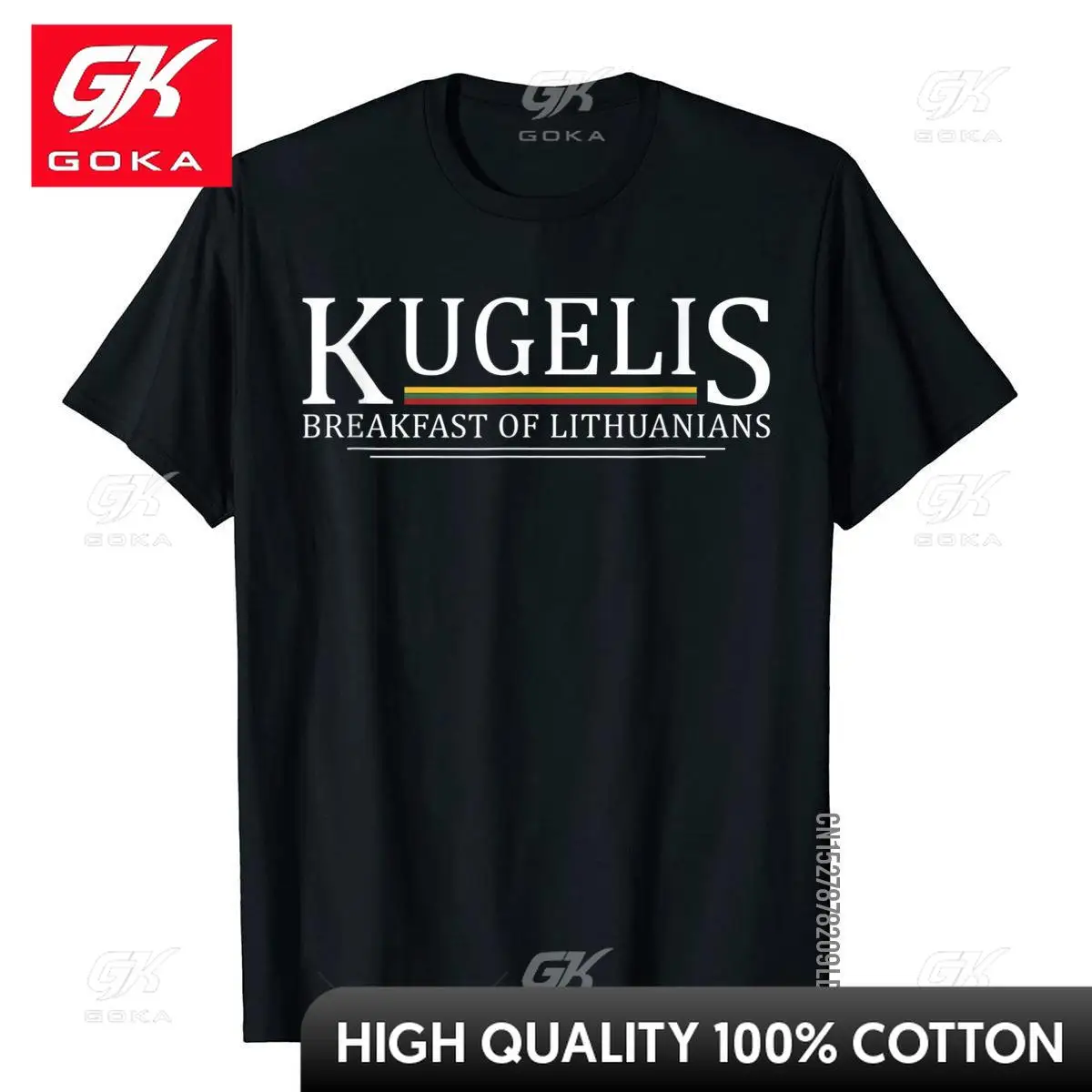 Kugelis Breakfast of Lithuanians Funny Lithuanian Food Tshirts for Men 2023 New Arrival Fashion Tops & TeesGraphic T Shirts