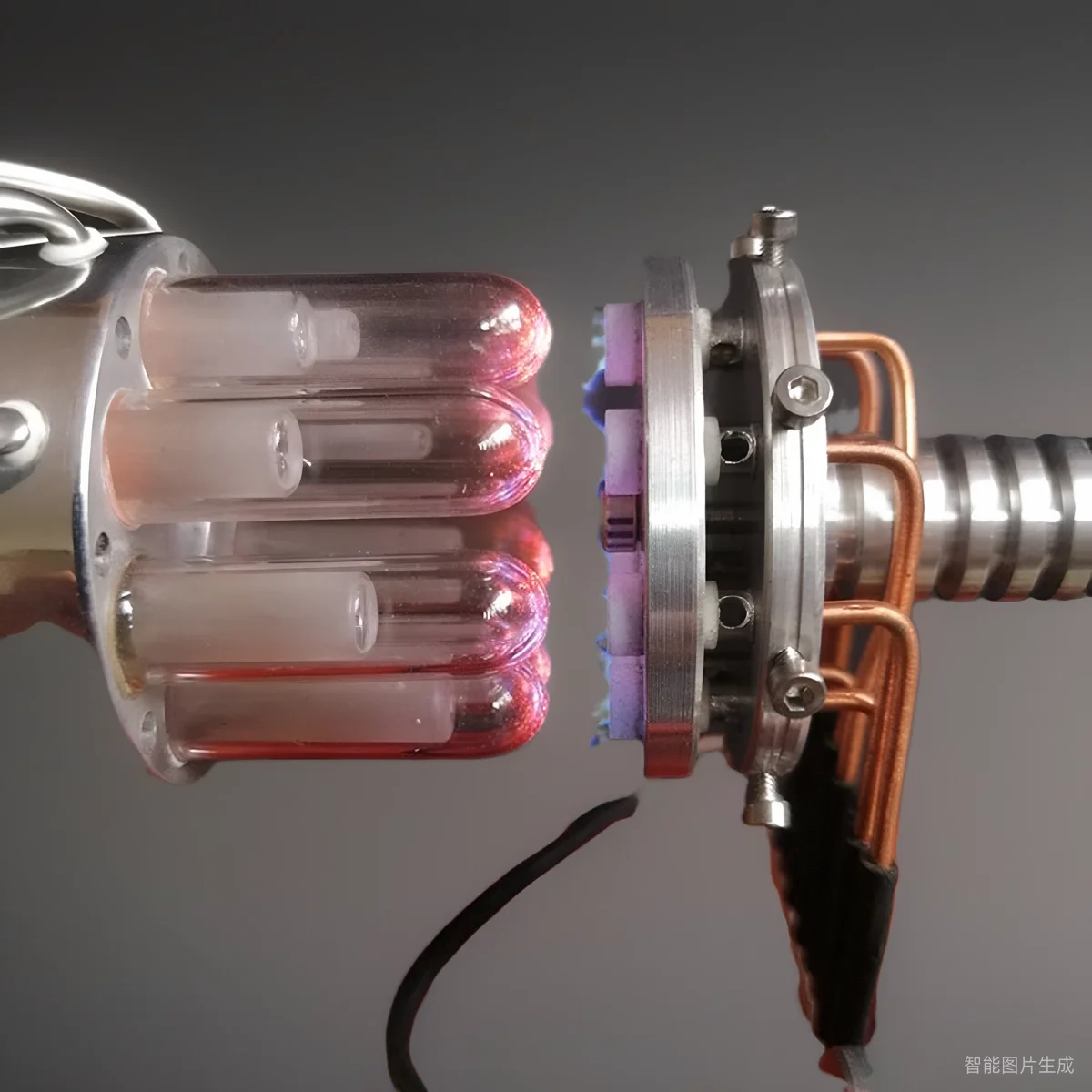 exquisite craftsmanship Swashplate 16-cylinder aircraft engine model 8-cylinder thermodynamically powered miniature steam engine