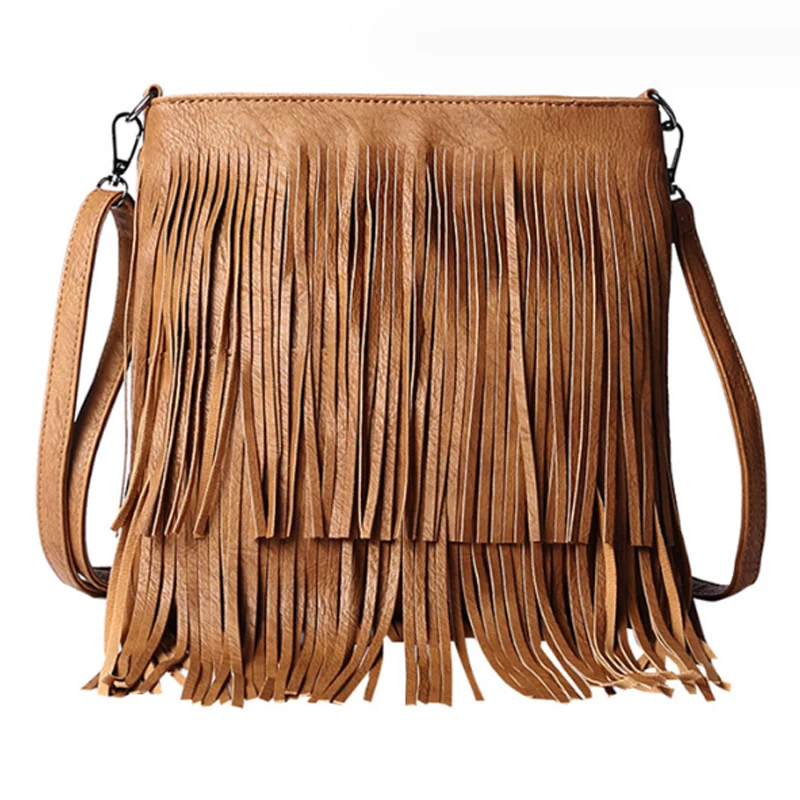 

Simple Design Women Bag New Frosted Tassel Underarm Bag Large Capacity Shoulder Bag Crossbody Bag
