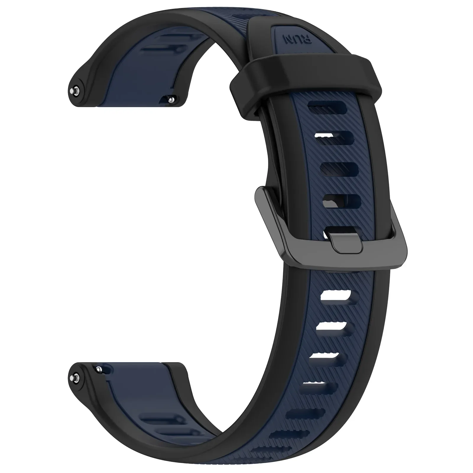 18mm 20mm 22mm Official Silicone Strap For Garmin Forerunner 165 265 965 55/Vivomove Trend Active 5 Bracelet Wristband Venu 3/2