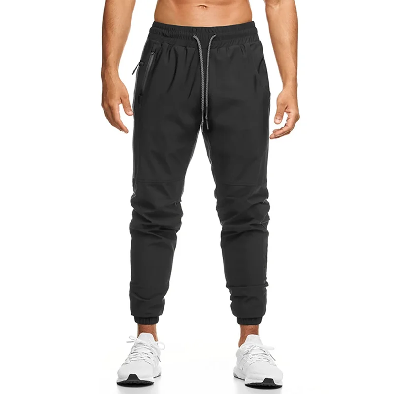 

2022 new men's jogging pants Men's casual thin sweatpants fall waterproof pants men's sweatpants gym fitness training sweatpants