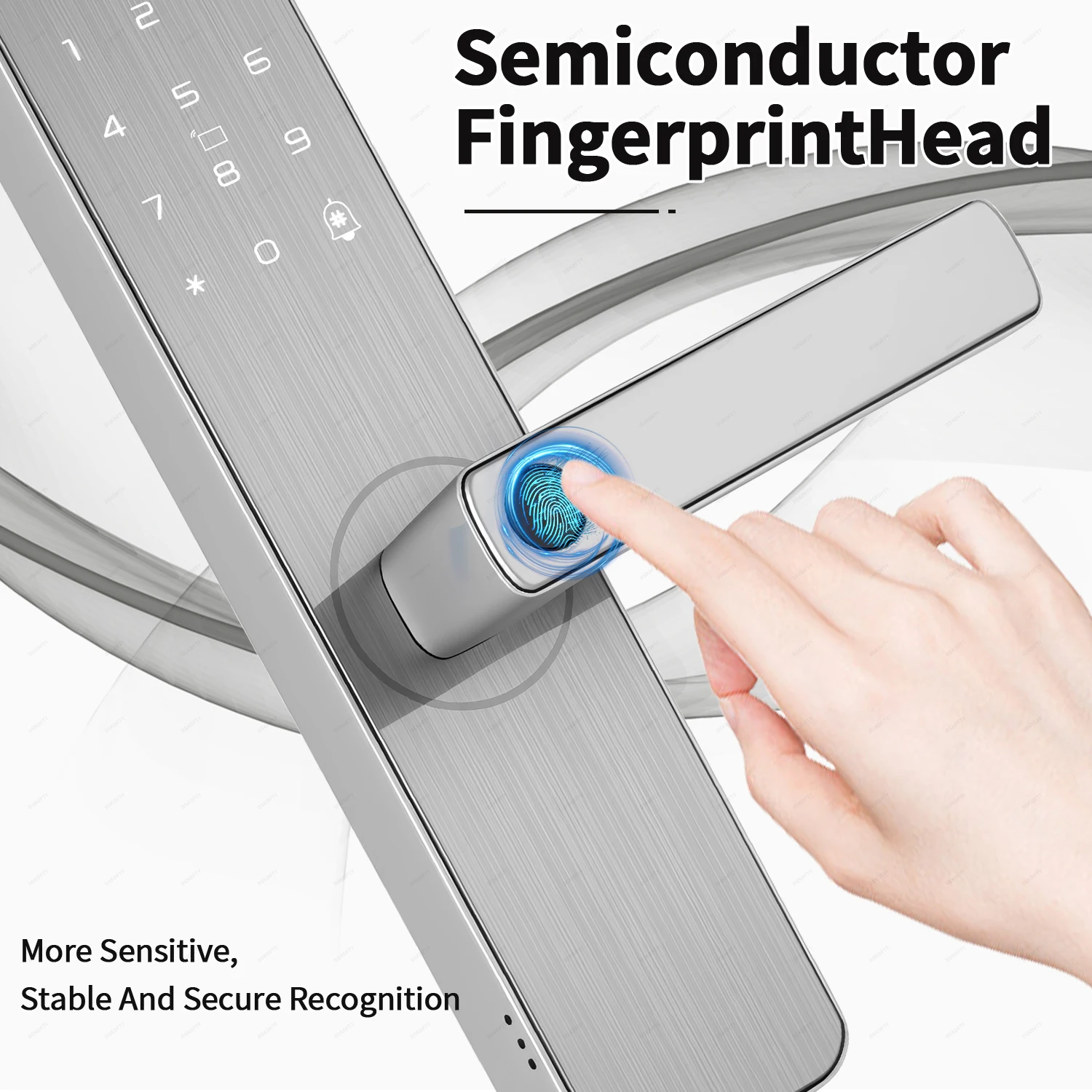 Tuya wifi Digital Electronic  lock 3D face Smart door lock Password Camera Electronic Lock video call For Home