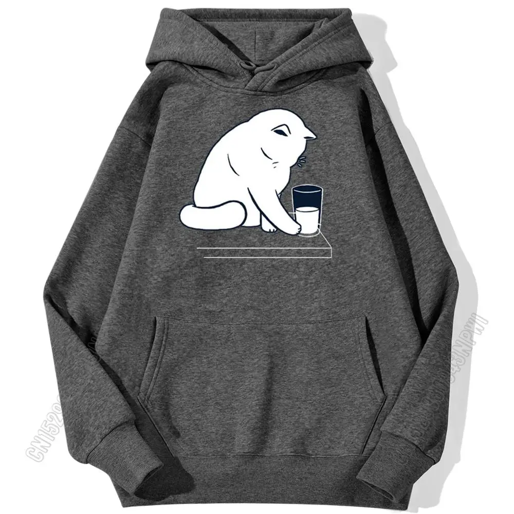 Funny Cat Cartoon Pet Gengar Hoodie Sweatshirt Street Fashion Hoody Korean Autumn Hooded Sweatshirts Vintage Warm Men Sportswear