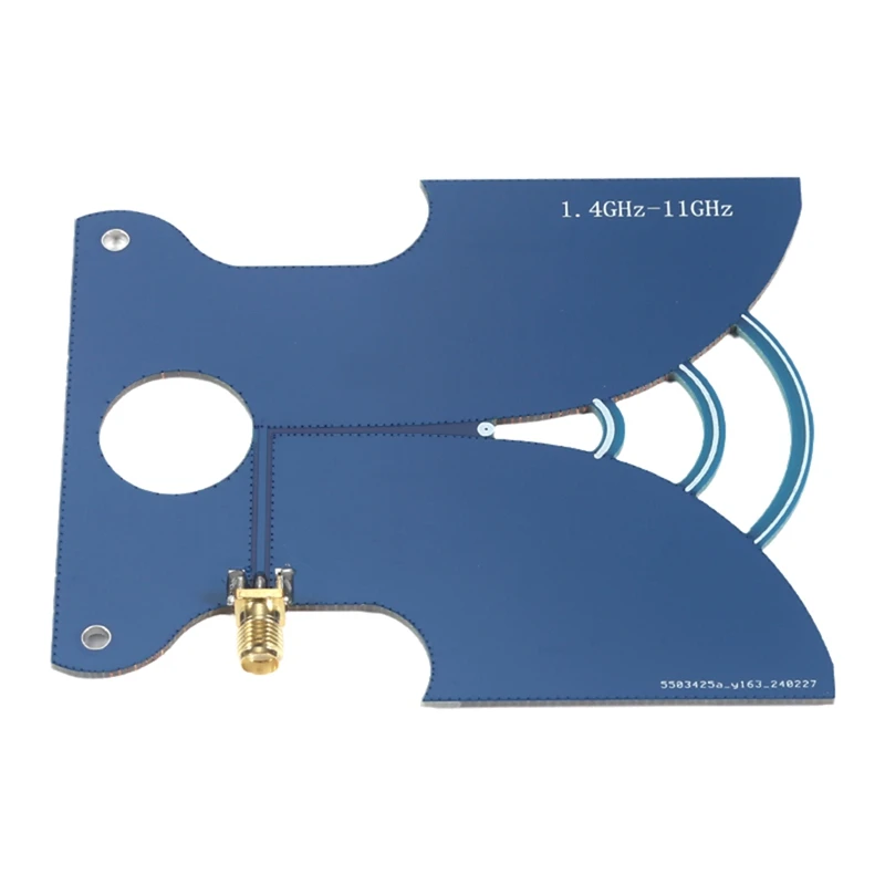 UWB Antenna 1400MHz-11GHz Ultra Wideband Antenna High Gain Image Transmission Positioning TEM SMA Female-DTB3