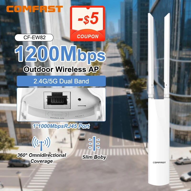 

COMFAST AC1200/AC1300/ BE3600 Открытая точка доступа AP Маршрутизатор 2,4/5,8G Двойной удлинитель сигналов Усилитель беспроводного Wi-Fi повторитель
