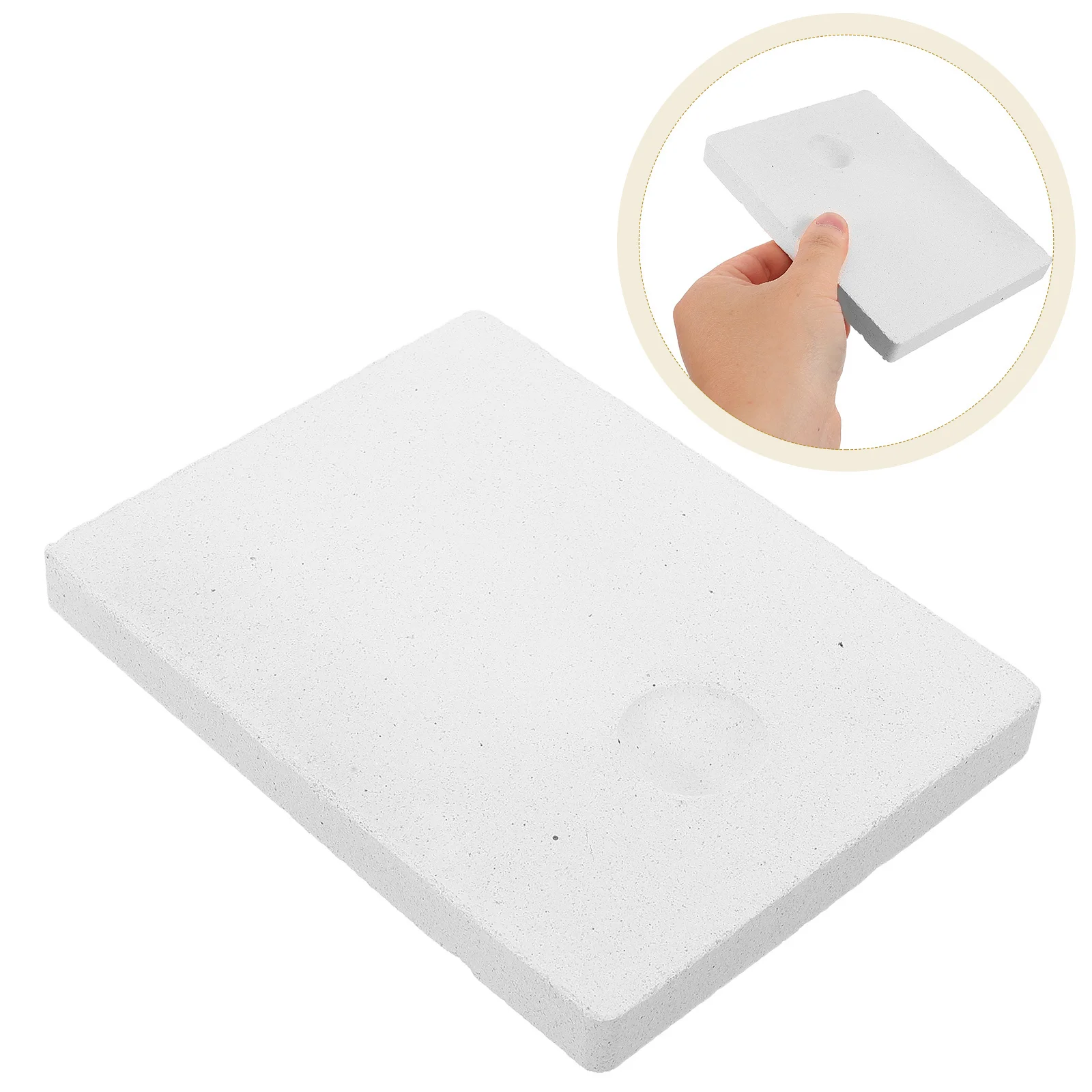 

Jewelry Welding Board Heat Resistant Soldering Block for Precious Metal Smelting Casting Repair Work Surface Tool