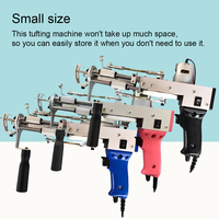 2 in 1 Tufting Gun Multifunctional Carpet Tufting Gun Cut Loop Pile DIY Crafting Electric Weaving Flocking Rug Machine US Plug