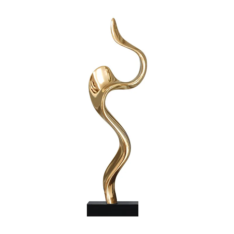 Entrance ornament home living room, creative abstract fiberglass, sculpture art hotel, lobby staircase aisle decoration
