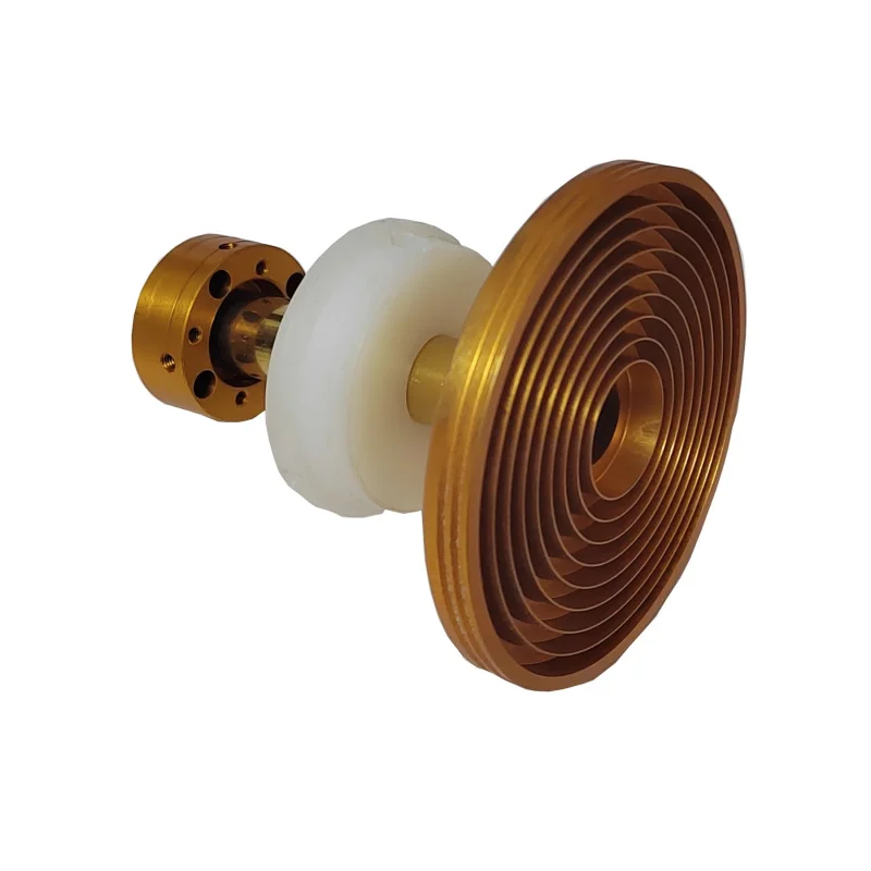 Use of KU band WR75 waveguide feed forward antenna