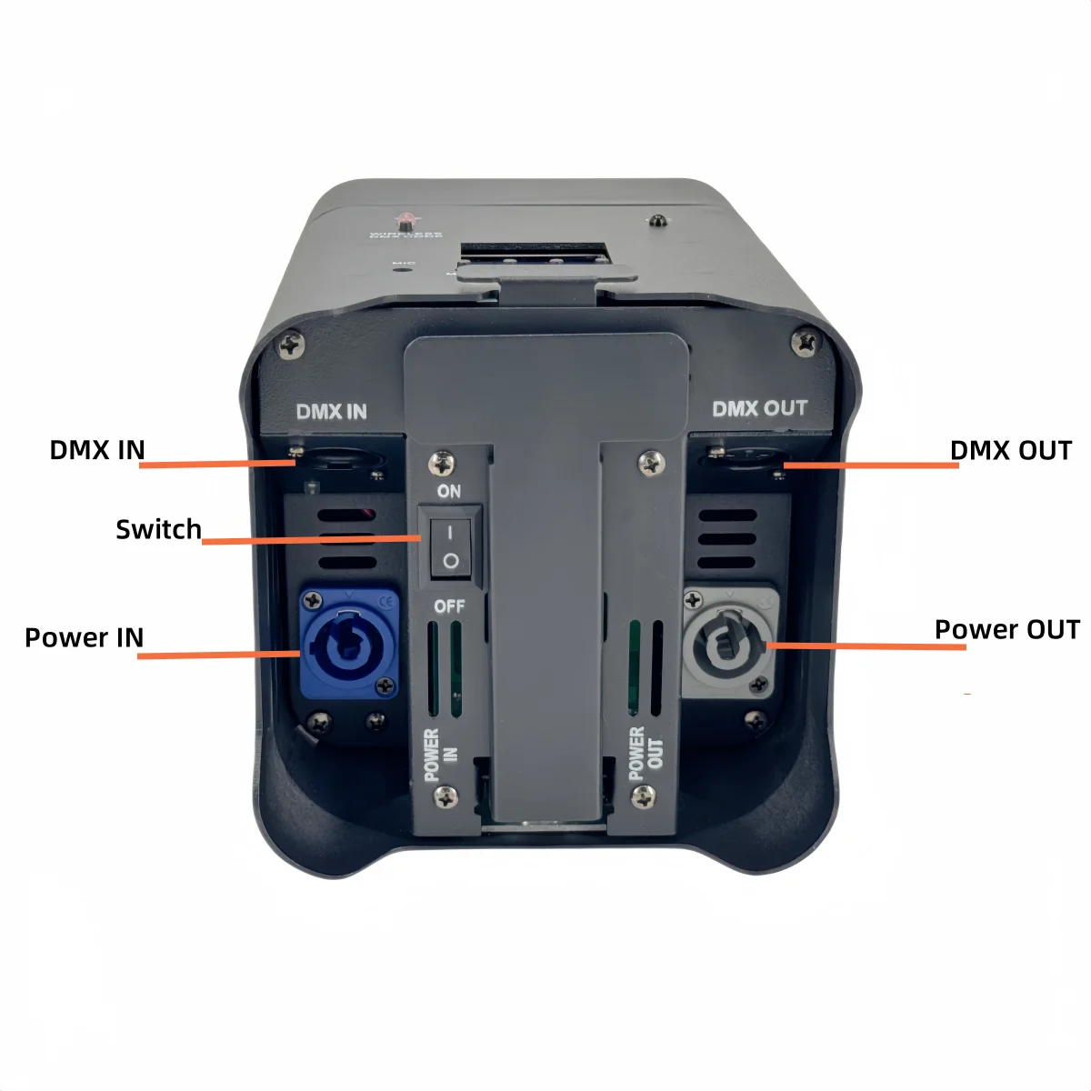 LED Par Light 6x18W 6in1RGBAW+UV Battery Lighting Wireless Remote Dj Par Control Wifi Battery for KTV Party Bar Wedding Party