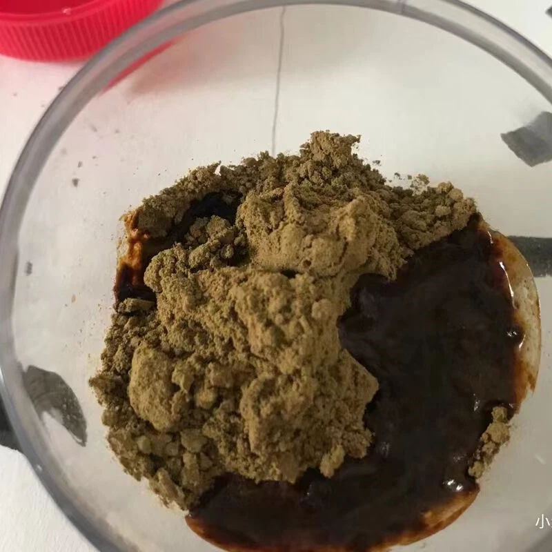 30g Weinrot Schwarz Natürliches Pflanzen-Henna-Pulver mit Werkzeugen Nagelfärben Farbe Langlebiger Glanz für Männer Frauen