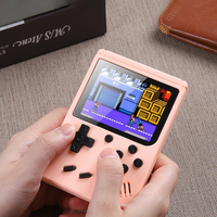 Built-in 400 FC Games 8-Bit Portable Mini Retro Handheld Game Console 3.0 Inch LCD Screen Video Game Player Adult/Kids Boys Gift