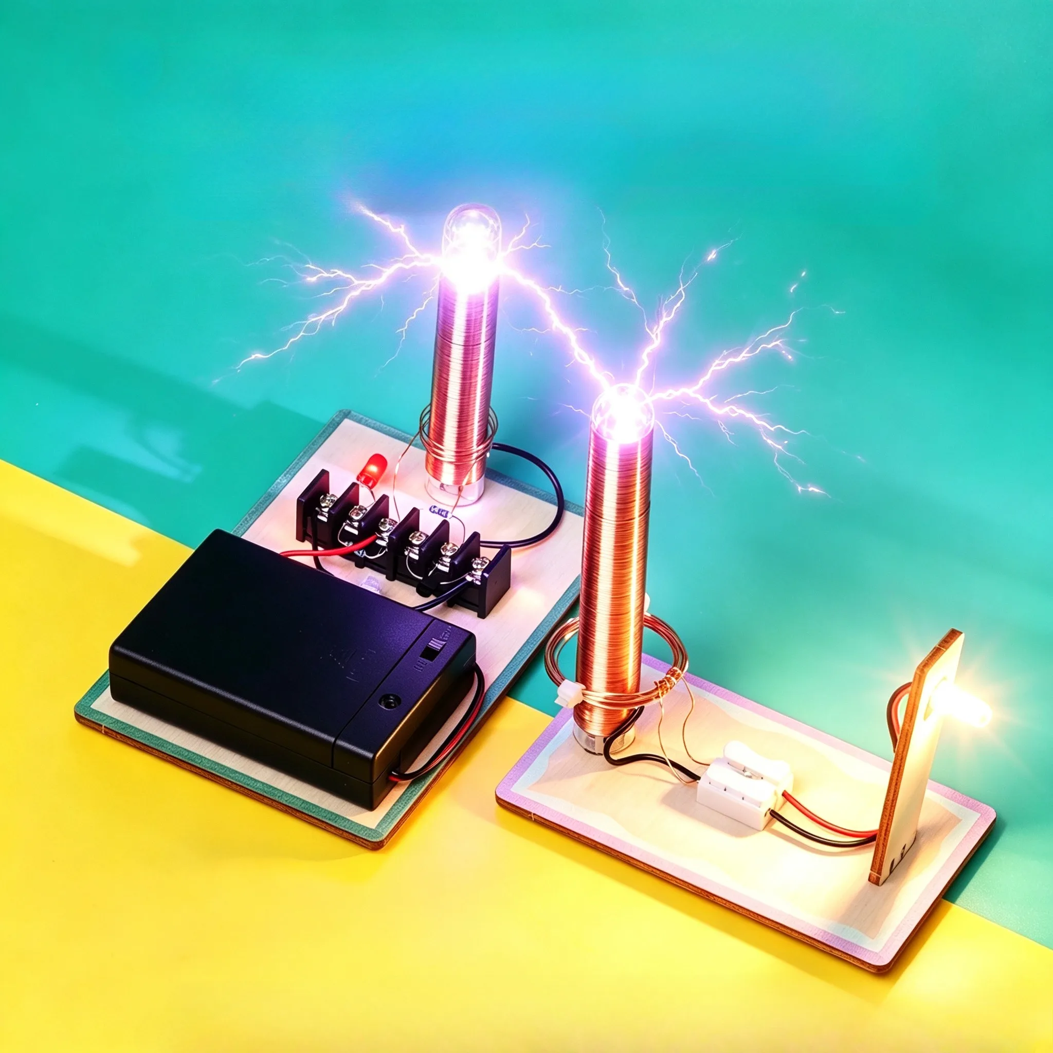 Experimentiermodelle für Kinder in den Bereichen Wissenschaft und Bildung, DIY-Komponenten für drahtlose Energieübertragung, Wissenschafts- und Bildungsspielzeug