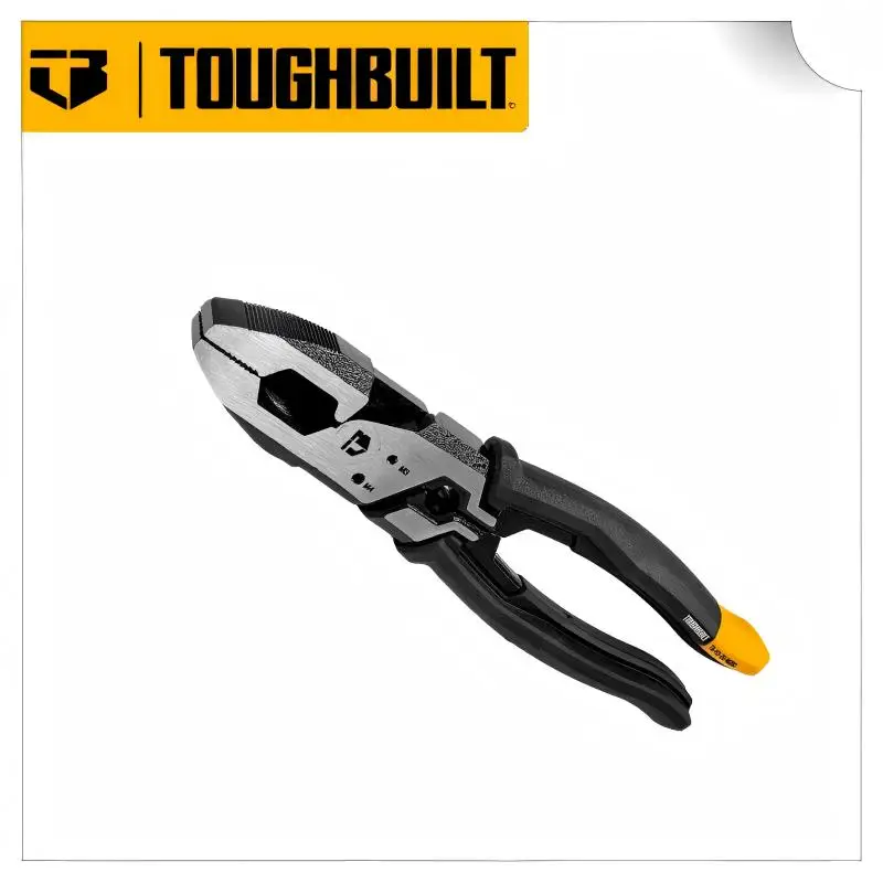 

TOUGHBUILT TB-H3-20-M200 Многофункциональный инструмент для зачистки проводов/щипцы для резки проводов Прочный ручной инструмент для резки плоской проволоки 8 дюймов