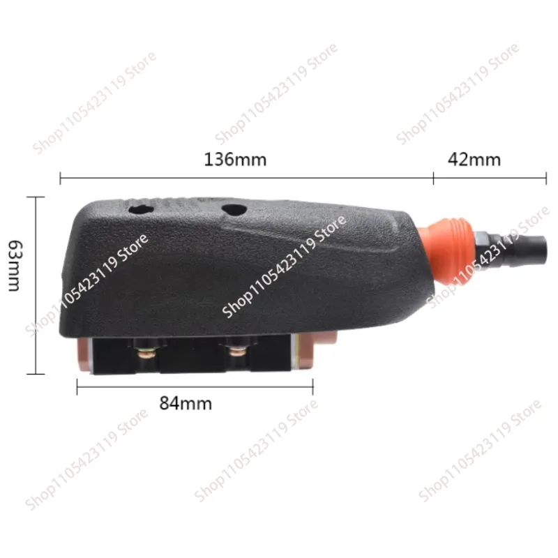 Pneumatic track sandpaper machine reciprocating groove, special-shaped grinder line grinder BD-7044/77