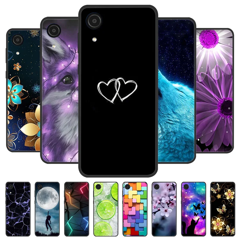 For Samsung Galaxy A03 Core Case TPU Soft Silicone Shockproof Cases for Samsung A03 Phone Cover A032F A03Core Protective Shells