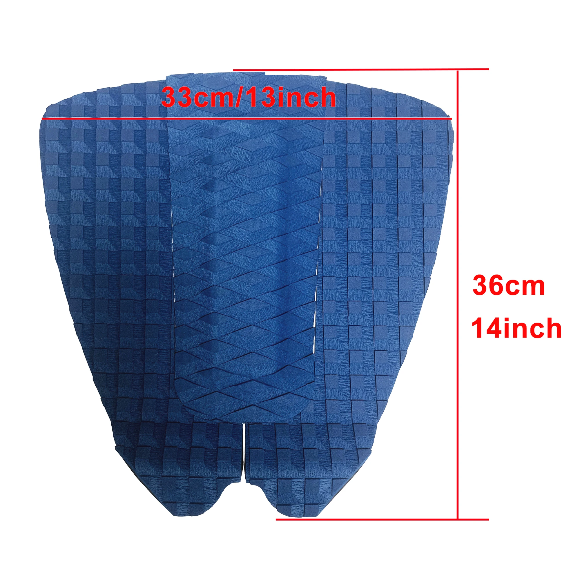 3/4/7 Pieces Surfboard EVA Deck Pads Skimboard Traction Pad Stomp Pad Skimboard Grip Anti-Slip with 3M Adhesive