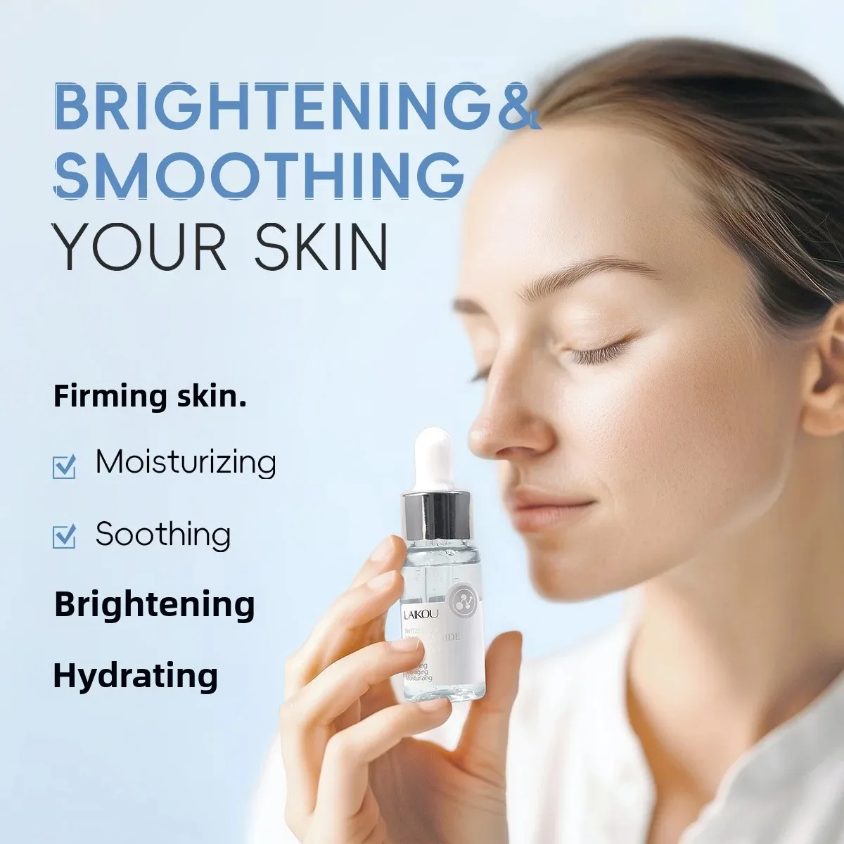 

Witzerland Niacinamide Serum 17ml Sodium Hyaluronate Moisturize Hydrate Soothing Face Serum Anti-aging Whitening firming skin