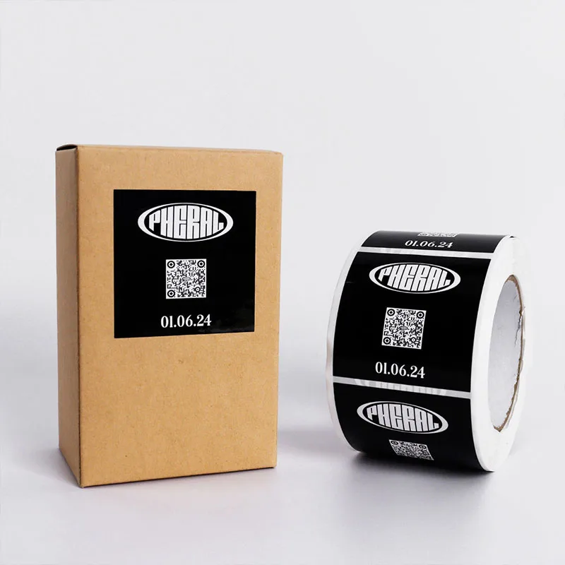 Custom Waterproof Vinyl Healthcare Bottle Stickers With Barcode Printed Matte Self Seal Packaging Labels For Plastic Jars