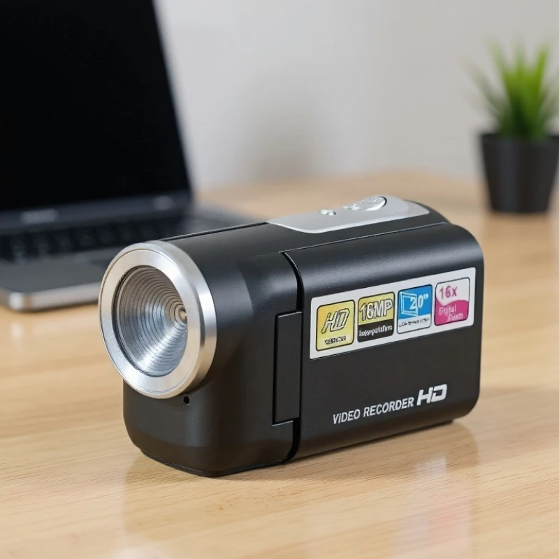 

Многофункциональная мини-DV-камера, ручная видеокамера 16 МП со светодиодной подсветкой для записи внутри и снаружи, отличная идея подарка