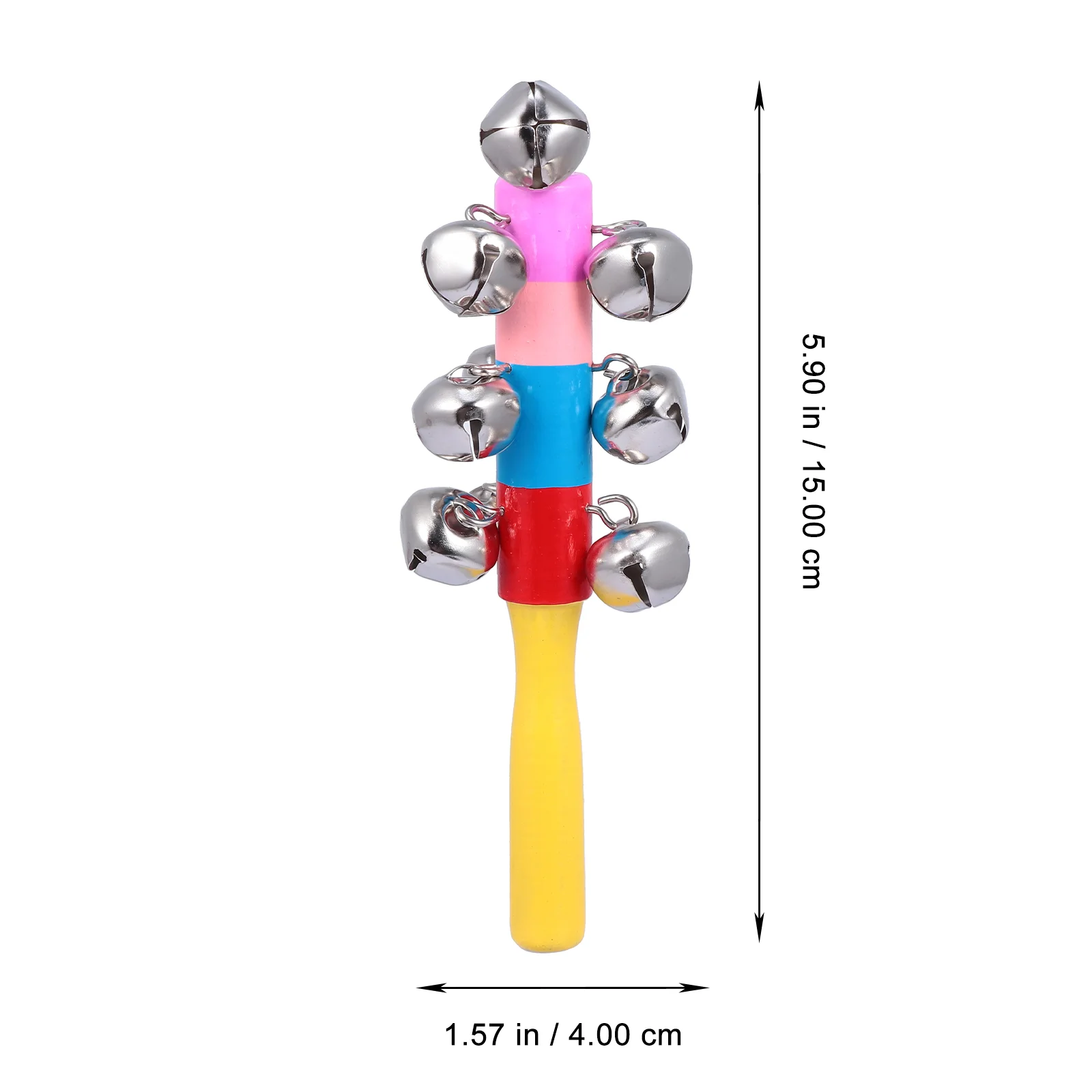 3 Pcs Child Holding Rattle Children's Toys Hand Grip Music Bell Sticks Educational Plastic Baby Rattles