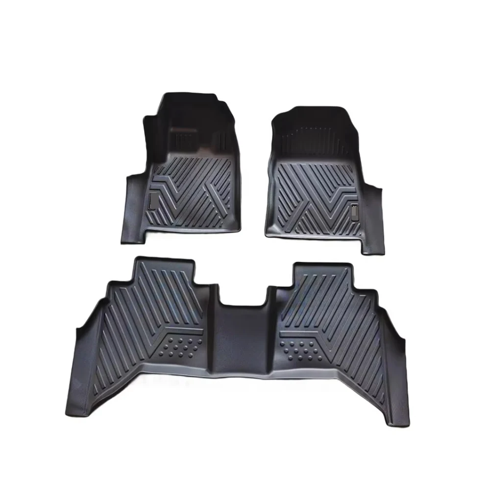 

TPE Rubber Car Floor Mats Custom Auto Parts for MUX 4X4 Vehicle