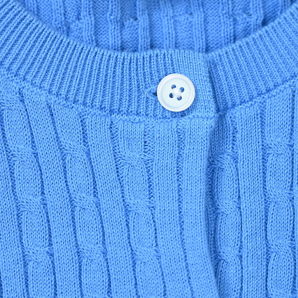 

Новый женский трикотаж с вышивкой, облегающий круглый открытый кардиган, топ, простой однотонный трикотаж с закрученной строчкой, длинный све