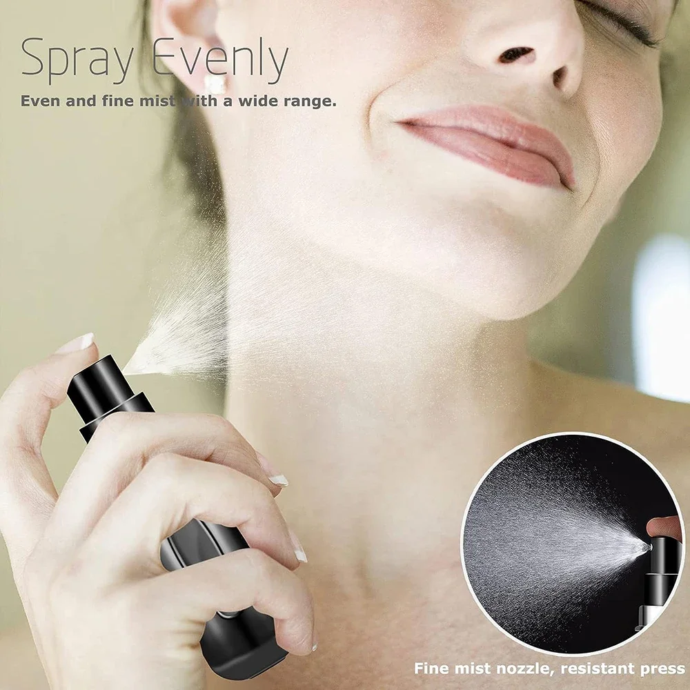 10PCS 5ml Mini Parfüm Zerstäuber Tragbare Flüssigkeit Container Für Kosmetik Reisen Aluminium Spray Leere Nachfüllbare Spray Flasche – Detail 7