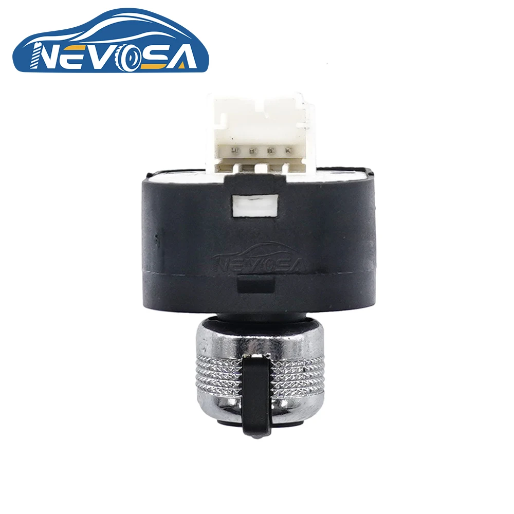 NEVOSA 4F0959565A For Audi Chrome Q7 R8 A6 S6 TT S4 A4 Rear View Knob Mirror Switch Button 4FD959565A 4H0959565 Car Accessories