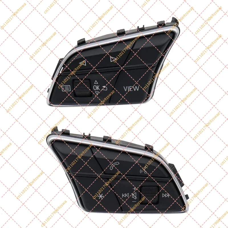 Auto Interior Upgrade: Steering Wheel Control Buttons for Audi 2017-2019 A3 A4L A5 Q5L