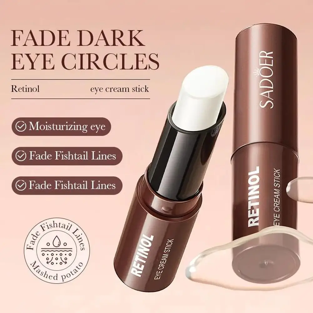 Retinol Eye Cream Stick Anti Dark Circles Under the Eyes Reduce The Visibility Of Fine Lines Eye Skin Care Products