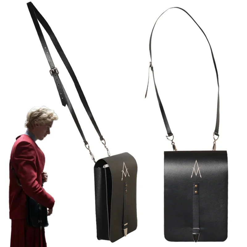 คอริโอลันัสหิมะคอสเพลย์กระเป๋าหิ้วแฟนตาซี2023ภาพยนตร์หิวคอสเพลย์เกมอำพรางเครื่องประดับแต่งกายผู้ชายกระเป๋าสะพาย