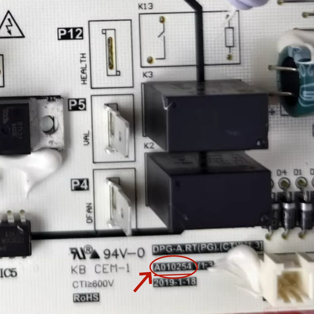 New for TCL variable frequency air conditioner internal unit power board A010254 main control board 30K_MainBoard motherboard