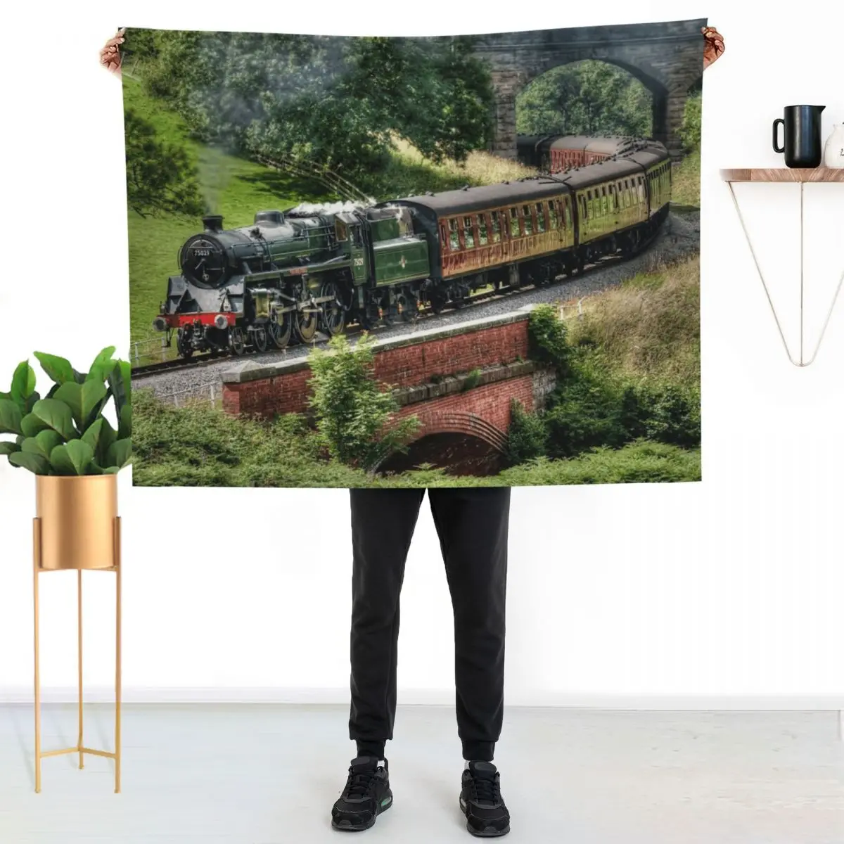 The Green Knight Throw Blanket couch cozy soft plush fuzzy picnic outdoor blanket