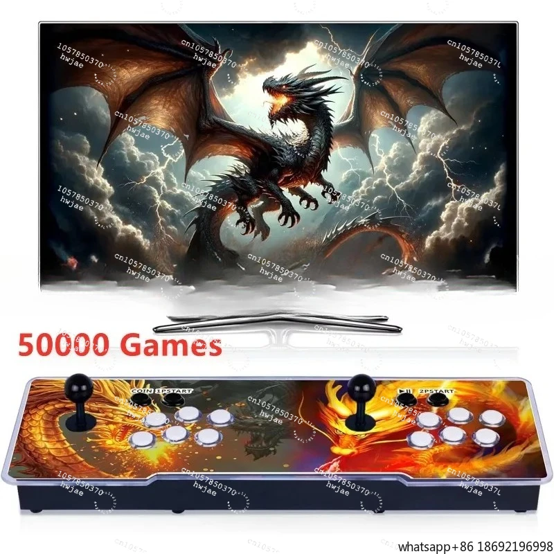 2025 New Pandora 50000 in 1 3D game box retro arcade high-resolution video game consolas for home arcade plug and play
