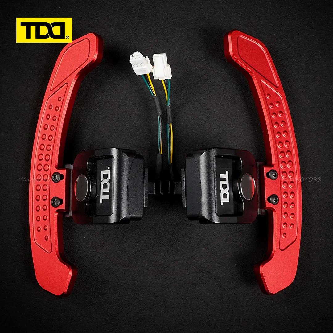 

TDD Glossy Carbon Fiber Magnetic Paddle Shifter For Audi C8 Series A6 A7 S6 S7 RS6 RS7 Aluminum Alloy Back Cover