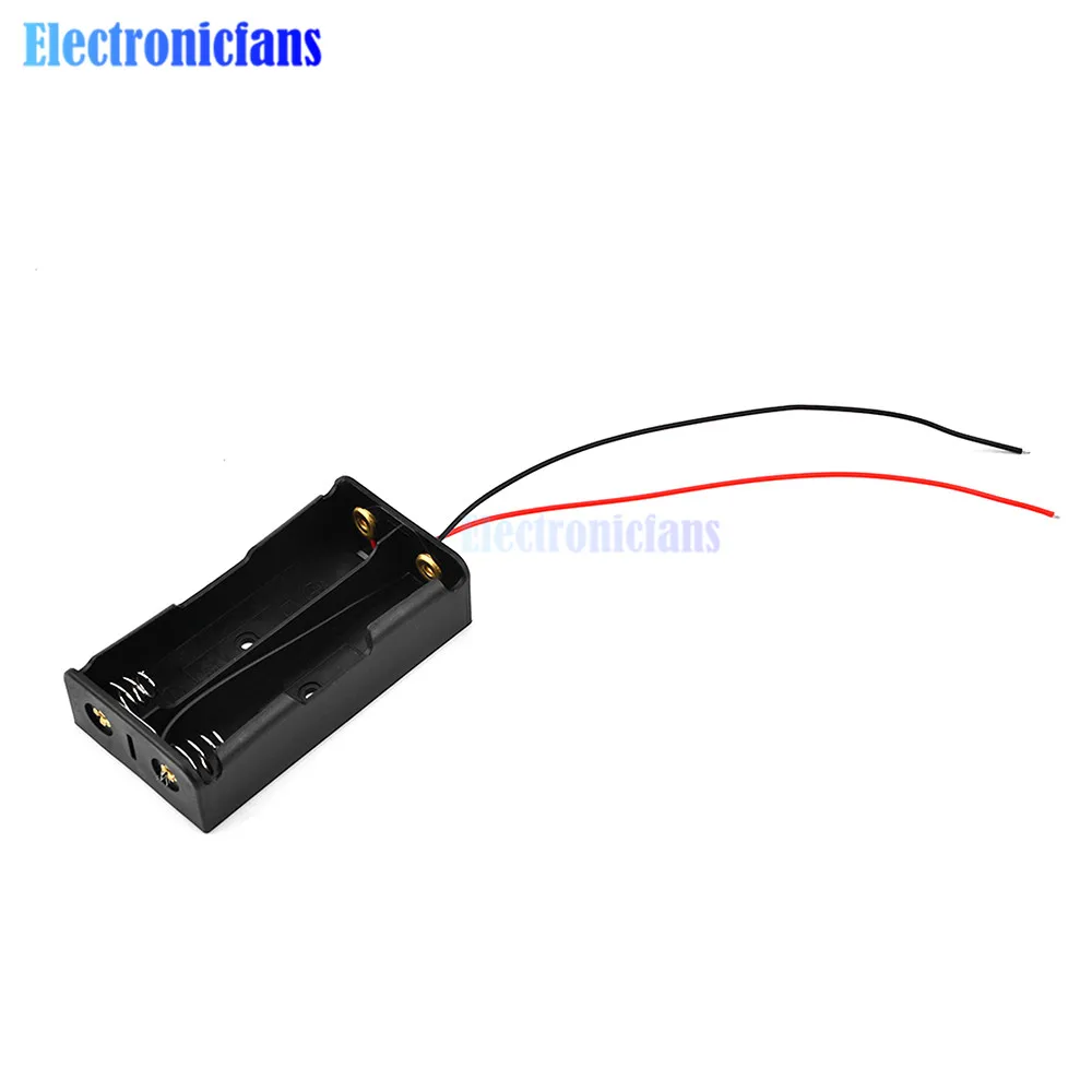 Imagem -02 - Lithium Battery Holder Banco de Potência Cases Caixa de Armazenamento Série Paralela Battery Box Faça Você Mesmo 3.7v Seção 18650