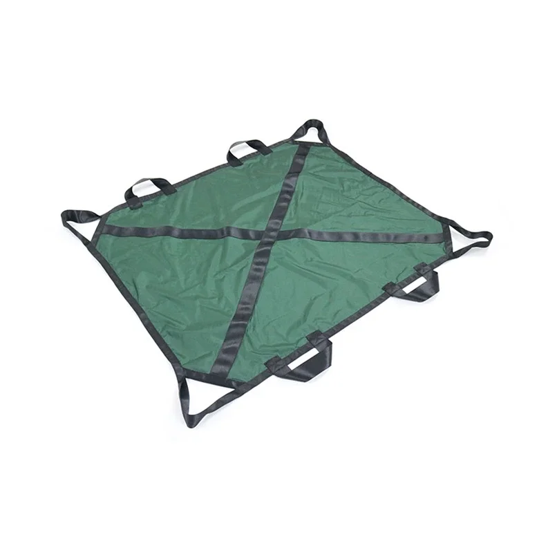 

Strengthened transfer pad slide bed sheet for moving patient lateral transport nylon nursing first aid sheets