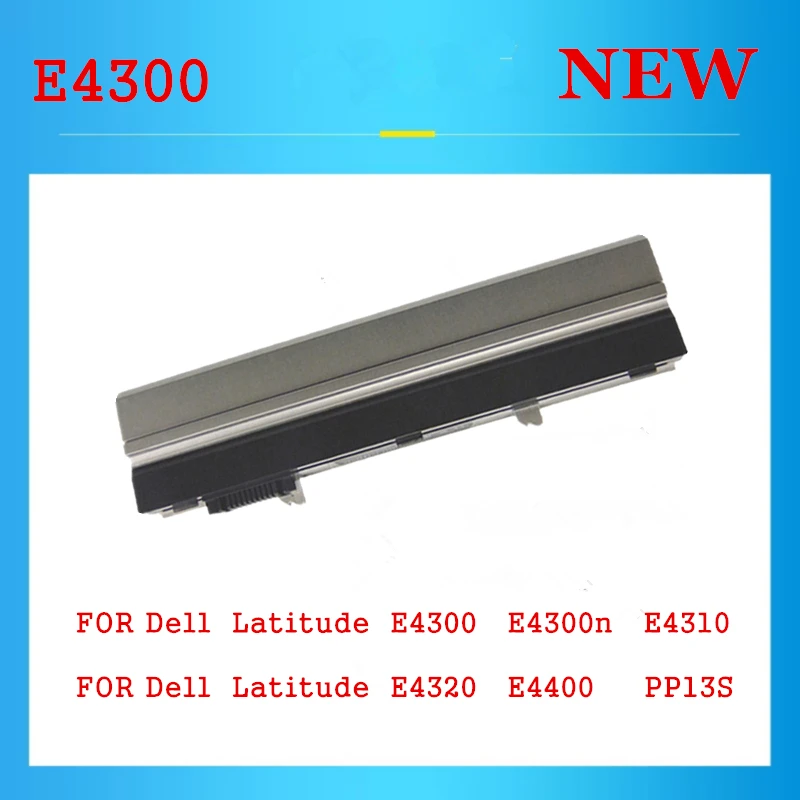 

E4300 Laptop Battery For DELL Latitude E4300 E4300n E4310 E4320 E4400 PP13S XX330 XX334 XX337 YP459 YP463 U817P
