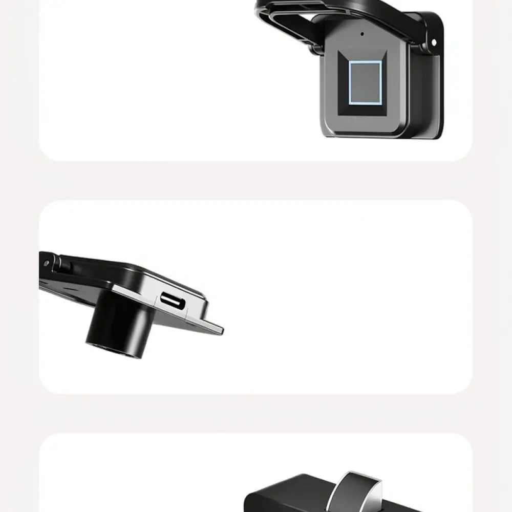 Smart Cabinet Fingerprint Lock Keyless Drawer Security Biometric Access For Office Desk File Home Storage Privacy Device
