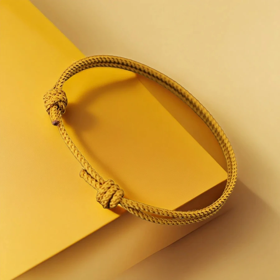 Leisure Adjustable Thin String Bracelet Unisex Apparel Accessories Handmade Weaven Festival Gift Braslet Luck Red Cord Jewelry