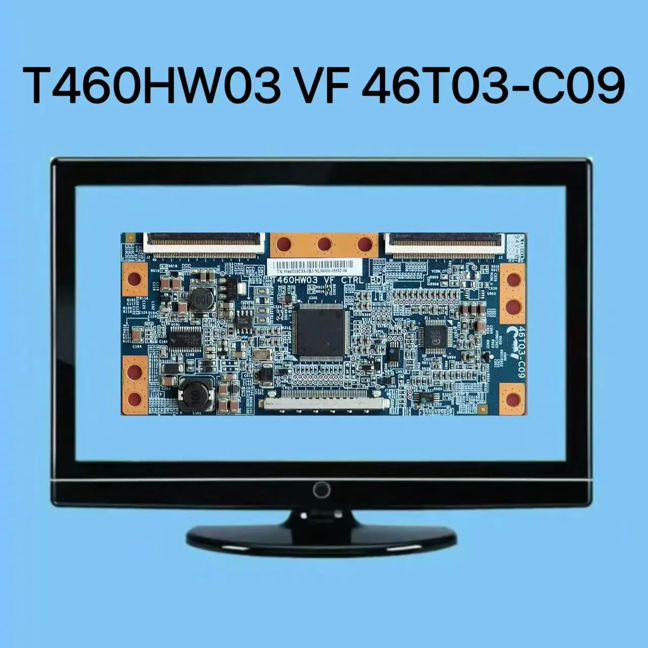 Оригинальная плата Tcon для AUO T460HW03 VF CTRL BD 46T03-C09