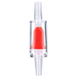 Red 1Pcs Aquarium One Way Non-Return Check Valve Aquarium Air Pump Accessories Compatible with 4mm Air Pipe